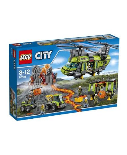LEGO City Vulkaan zware vrachthelikopter 60125
