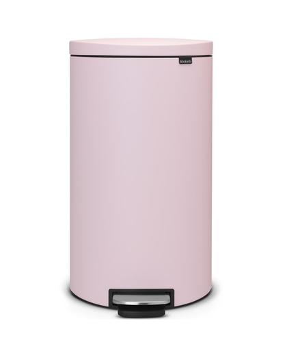 Brabantia FlatBack+ Sense of Luxury Prullenbak - 30 l - Mineral Pink