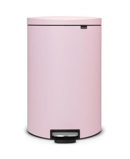 Brabantia FlatBack+ Sense of Luxury Prullenbak - 40 l - Mineral Pink
