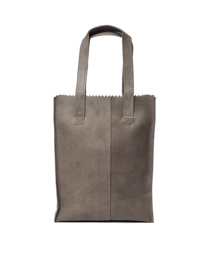 MYOMY My Paper Bag Long handle zip Dames Shopper - hunter taupe