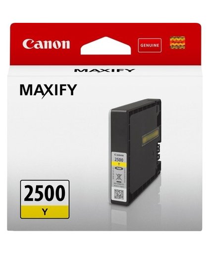 Canon PGI-2500Y 9.6ml Geel inktcartridge