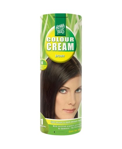 Colour Cream 4 brown haarkleuring, 60 ml