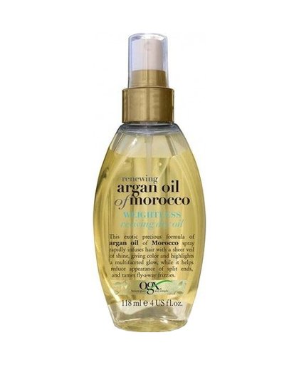 Argan Oil of Morocco weightless reviving dry oil, 118 ml
