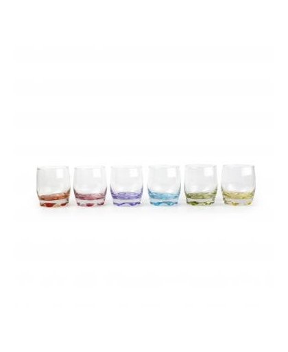 LAV Adora Coral whiskyglas - 0,275 l - set van 6