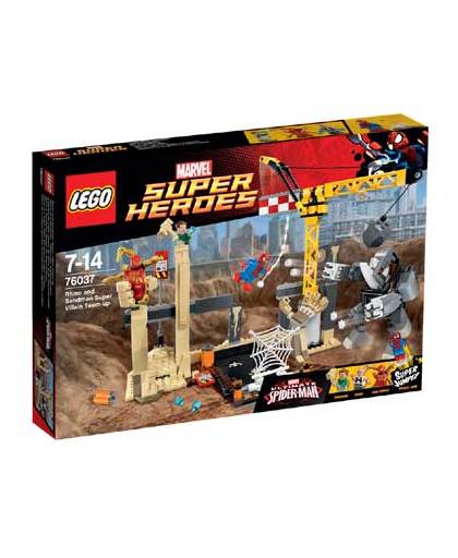 LEGO Super Heroes Spider-Man: Rhino en Sandman superschurk-samenwerking 76037
