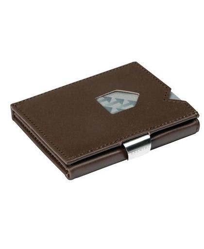Exentri Leather Wallet Brown