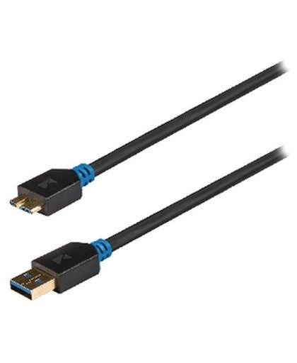 USB 3.0 A male/USB 3.0 Micro B male, 2 m