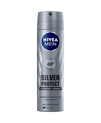 Men Silver Protect Dynamic Power deodorant spray, 150 ml