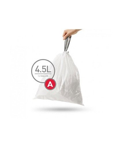 Simplehuman afvalzakken Code A voor 4.5 liter - 30 stuks
