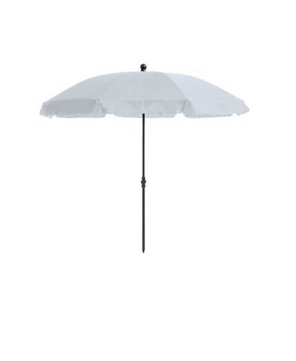 Parasol 200/8 met knik off white parasols