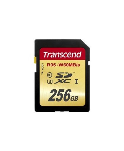 Transcend 256GB SDXC UHS-I U3 Ultimate (R95, W60MB/s)