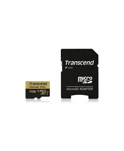 Transcend 64GB microSDXC UHS-I U3 633x (Ultimate)