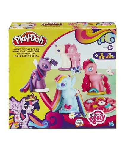 Play-Doh My Little Pony decoreer een pony
