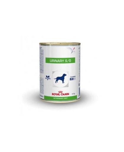 Royal Canin Veterinary Diet Urinary S/O 410 gram blik hondenvoer 1 tray (12 blikken)