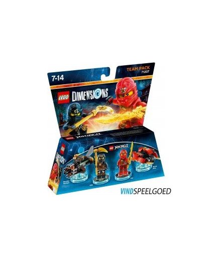 Team Pack Lego Dimensions W2: Ninjago