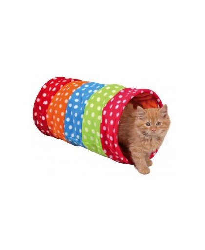 Fleece Speeltunnel voor de kat of pup Per stuk