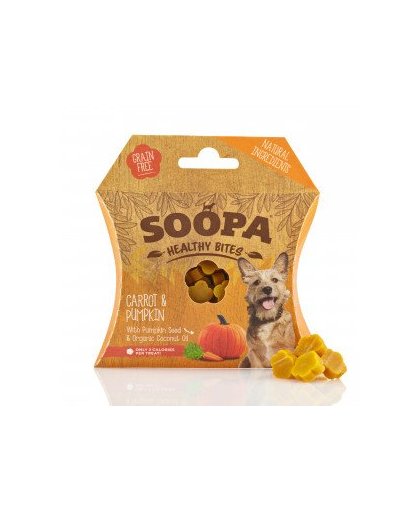 Soopa Bites Pompoen & Wortel hondensnacks Per stuk