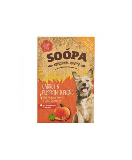 Soopa Nutribooster Wortel & Pompoen Voedingssupplement Hond Per stuk