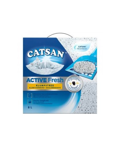 Catsan Active Fresh Kattengrit 8 Liter
