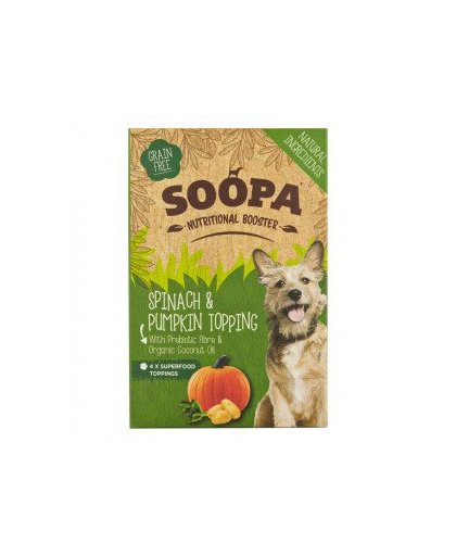Soopa Nutribooster Spinazie & Pompoen Voedingssupplement Honden Per stuk