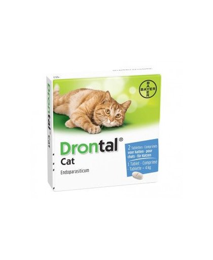 Drontal Cat ontwormingsmiddel 8 Tabletten