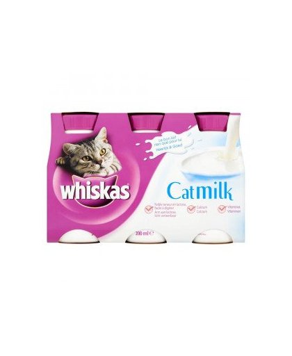 Whiskas Catmilk Multipack (3 x 200 ml) Per verpakking