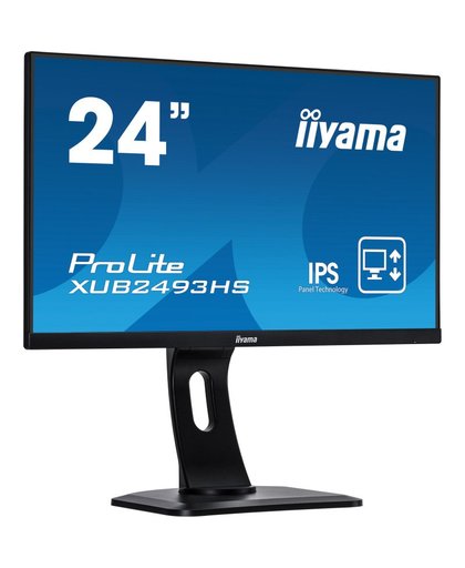 iiyama ProLite XUB2493HS-B1 23.8" Full HD LED Mat Flat Zwart computer monitor