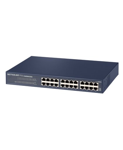 Netgear JFS524 Onbeheerde netwerkswitch Fast Ethernet (10/100) Blauw