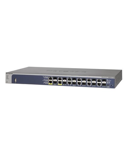 Netgear ProSafe GSM7212F Managed L2+ Grijs Power over Ethernet (PoE)