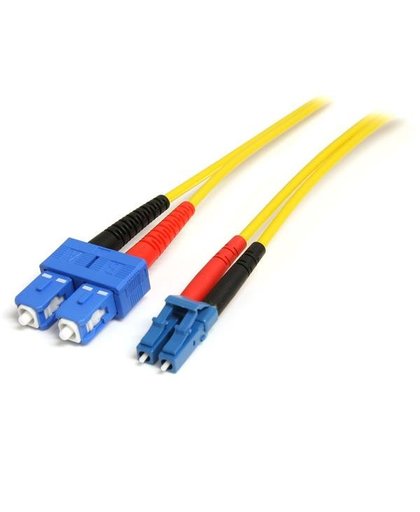 StarTech.com 1m Single-Mode Duplex Glasvezel Netwerkkabel LC-SC Glasvezel kabel