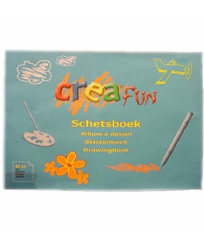 Creafun Schetsboek A3 80-Vel