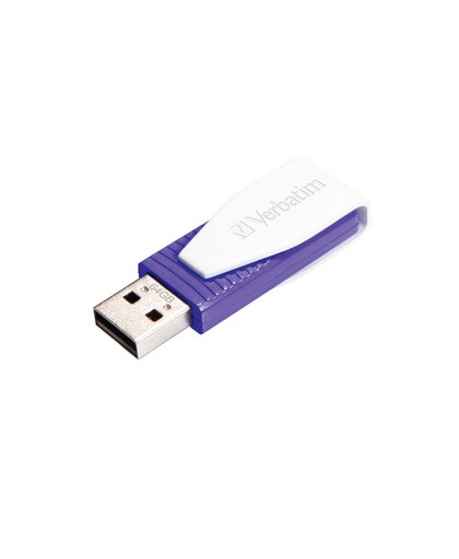 Verbatim Store 'n' Go Swivel USB flash drive 64 GB 2.0 USB-Type-A-aansluiting Violet