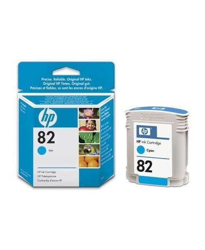 HP 82 cyaan DesignJet , 69 ml inktcartridge