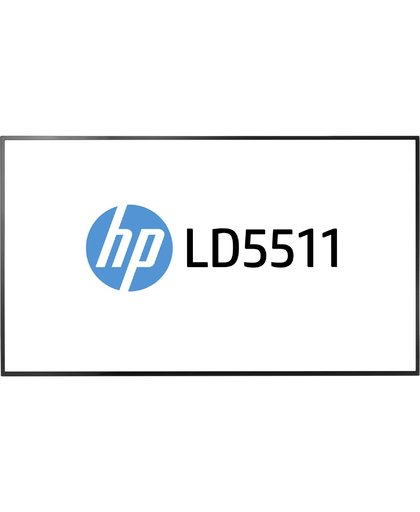 HP LD5511 computer monitor 138,8 cm (54.6") Full HD LED Zwart
