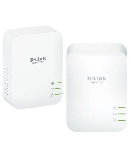 D-Link DHP-P601AV 1000Mbit/s Ethernet LAN Wit 2stuk(s)
