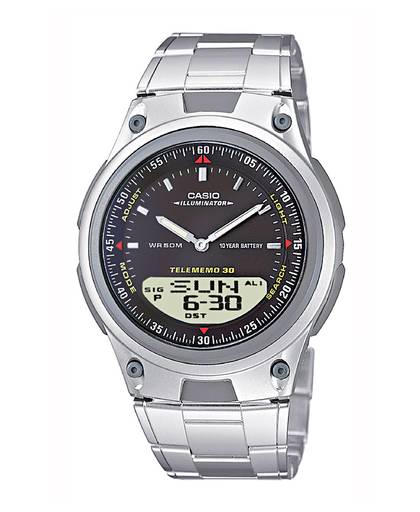 Casio AW-80D-1AVES Polshorloge Vrouw Quartz Licht metallic horloge