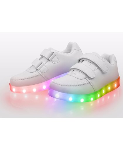 Lichtgevende disco sneakers / schoenen LED maat 30 - kinderen