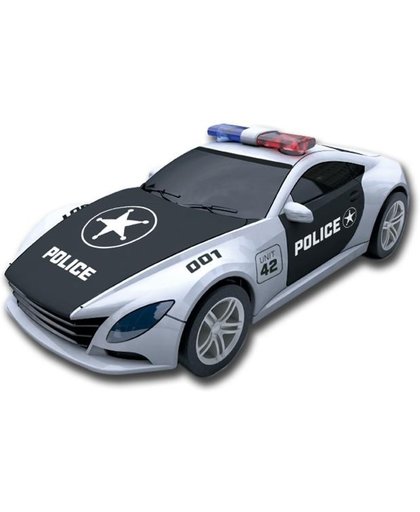 Ninco Slot politieauto schaal 1:43 wit/zwart