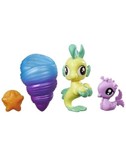 Hasbro Speelfiguur My Little Pony: Zeepony 9 Cm Geel/groen