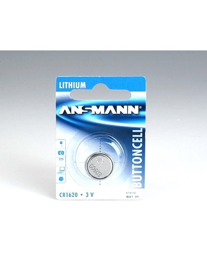 Ansmann Lithium CR 1620, 3 V Battery Lithium-Ion (Li-Ion) 3V niet-oplaadbare batterij