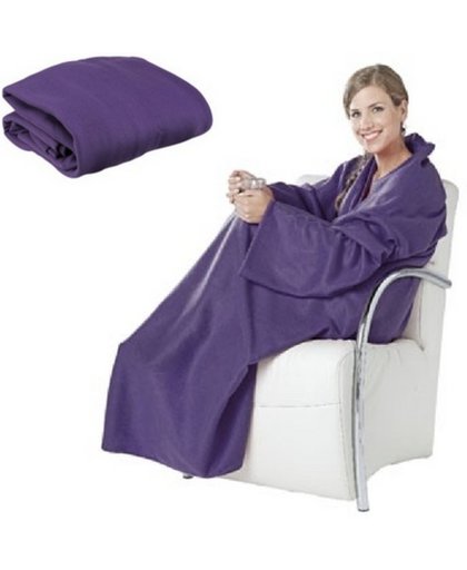 Snuggie deken PAARS | fleece deken met mouwen | dames en heren |