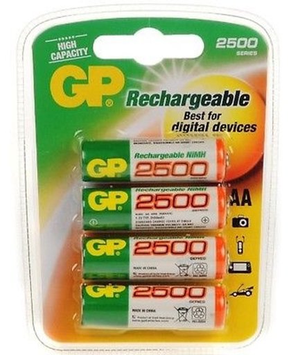 GP Batteries NiMH rechargeable batteries Consumer Series 4pk
