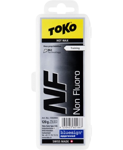 Toko Ski/Snowboard Wax - Hot Wax Black - No Fluor - Warm - 120 gram