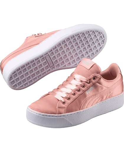 PUMA Vikky Platform EP Sneakers Dames - Peach Beige-Peach Beige