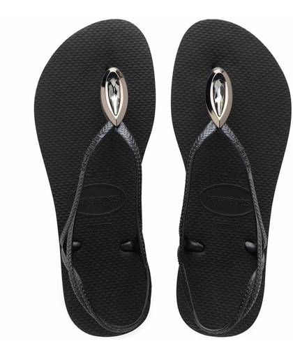 Havaianas slippers luna special - maat 35/36 - vrouwen - zwart