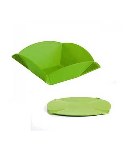 Opvouwbaar bord 'origami', set van 2, groen - mastrad