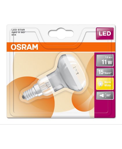 Osram LED Retrofit R50 2W E14 A+ Warm wit