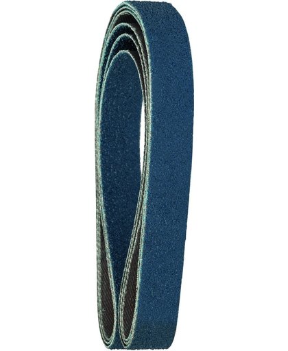Bosch - 3-delige schuurbandenset voor Black & Decker Powerfile, blauwe kwaliteit 60, ongeperforeerd, gespannen