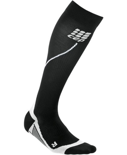 CEP progressive+ run socks 2.0 men, compressiekousen zwart/grijs , IV - kuit omtrek 39-44cm