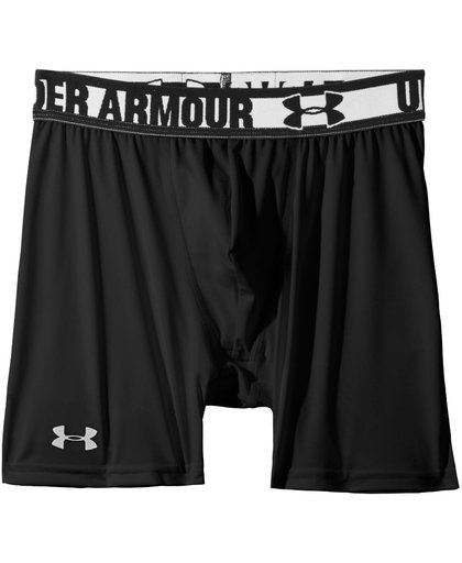 Under Armour HG 4 inch jeugd Compression Short Youth - Black - Youth Small